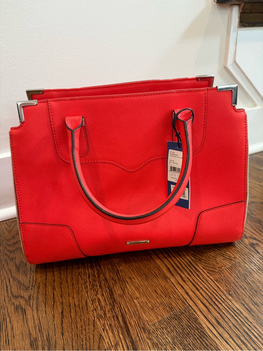 Rebecca Minkoff NWT Amorous Satchel, Hot Orange
